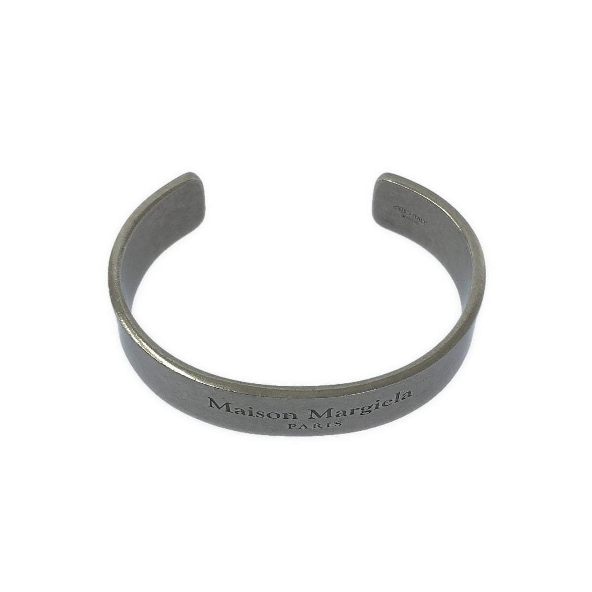 Maison Margiela / メゾンマルジェラ | 2021SS | STERLING BANGLE ロゴ バングル シルバー925 |