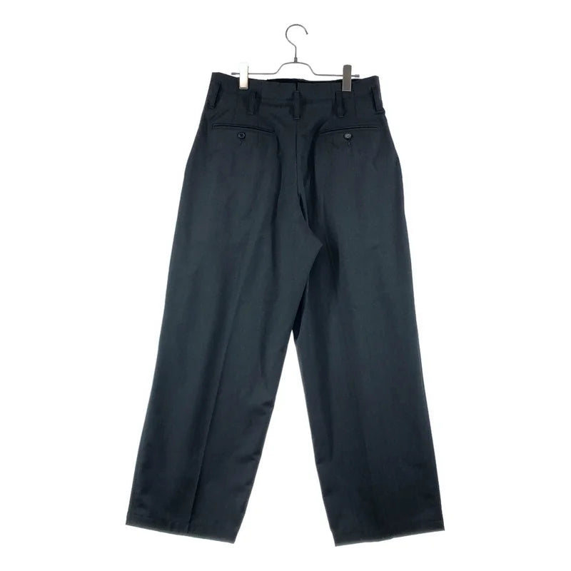 ESSAY / 에세이 | WOOL BLEND WIDE STRAIGHT TROUSERS / 투턱 와이드 트라우저 팬츠 | 2 | 남성