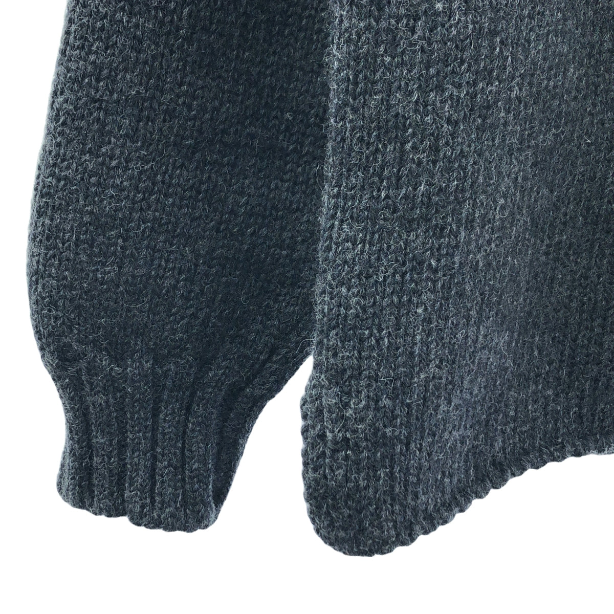 MHL. / 엠에이치엘 마가렛 하웰 | 울 미들 게이지 하이넥 니트 | Ⅱ | 그레이 |