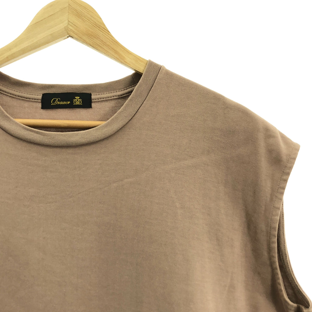 Drawer / 드로어 | 코튼 천축 민소매 롱 풀오버 원피스 | 2 |