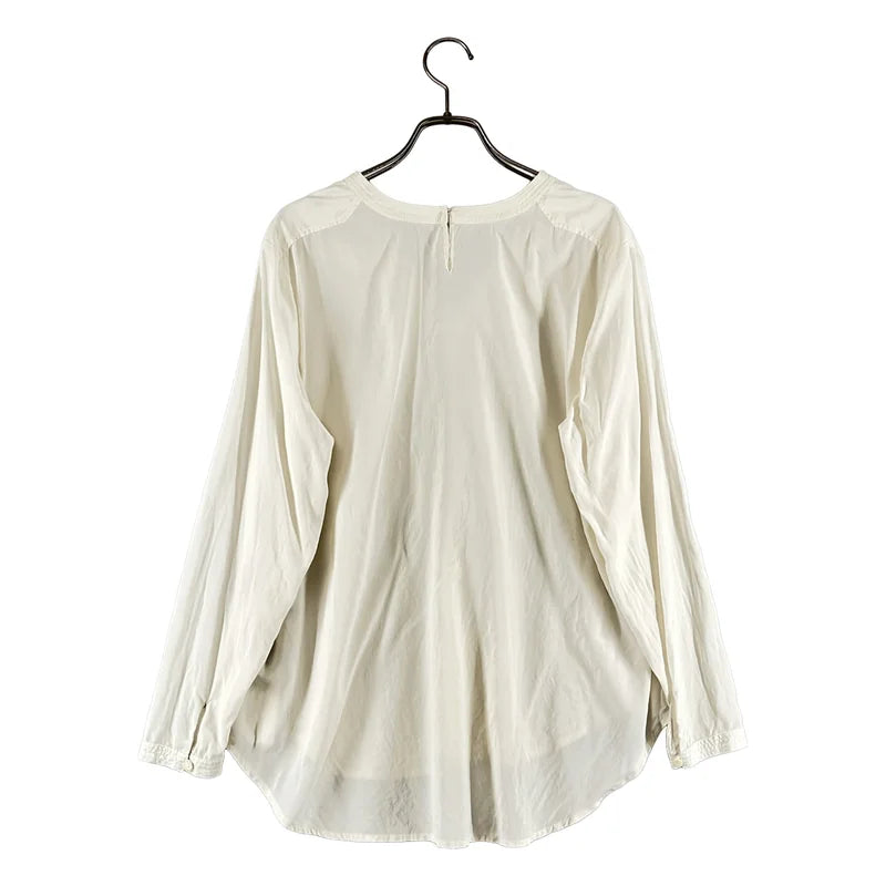 SOEJU / ソージュ | シルクストレッチVネックブラウス | M | レディース