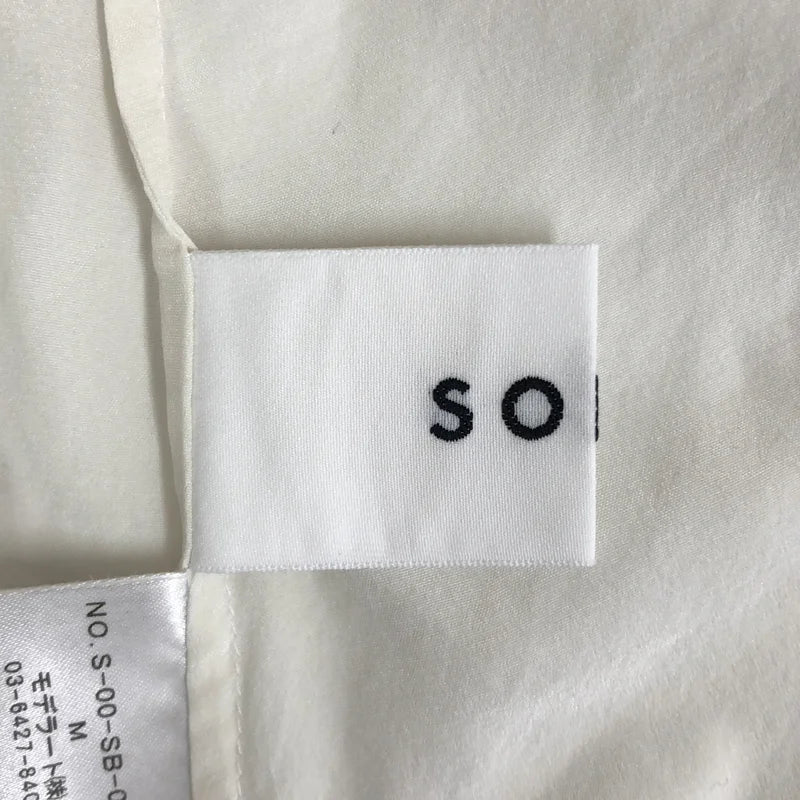 SOEJU / ソージュ | シルクストレッチVネックブラウス | M | レディース