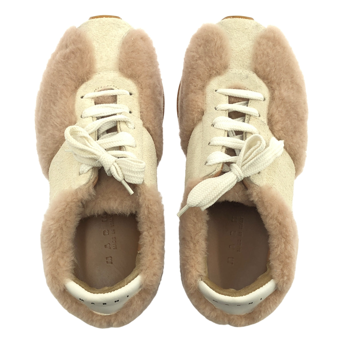 MARNI | BIGFOOT chunky fur sneakers | 38 | Women's