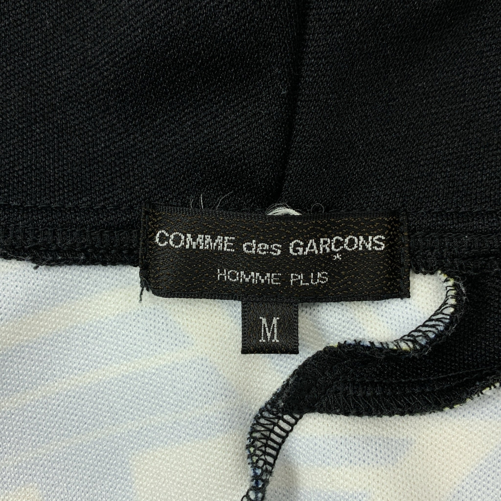 COMME des GARÇONS HOMME PLUS | 2023 春夏 |聚酯瘋狂圖案拉鍊連帽衫 | SHOPBOP S 號 |男士