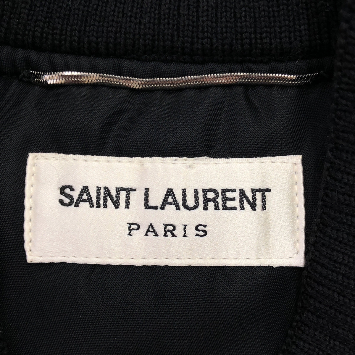 SAINT LAURENT PARIS / サンローランパリ | MA-1 フライト ボンバージャケット ブルゾン | 44 | メンズ