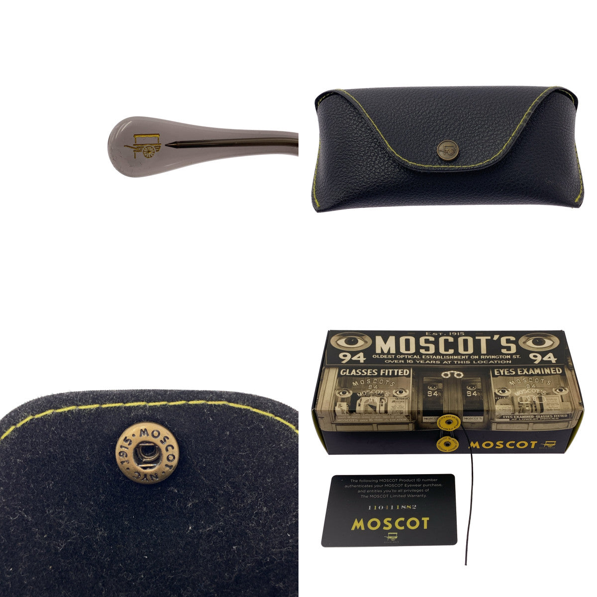 MOSCOT / 모스코트 | LEMTOSH / 클리어 프레임 안경 안경 | 46□24 | 기타