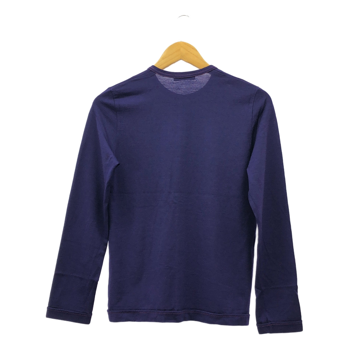 COMME des GARCONS | 經編布料2009秋冬 |羊毛雙色開襟衫|紫色|女性的