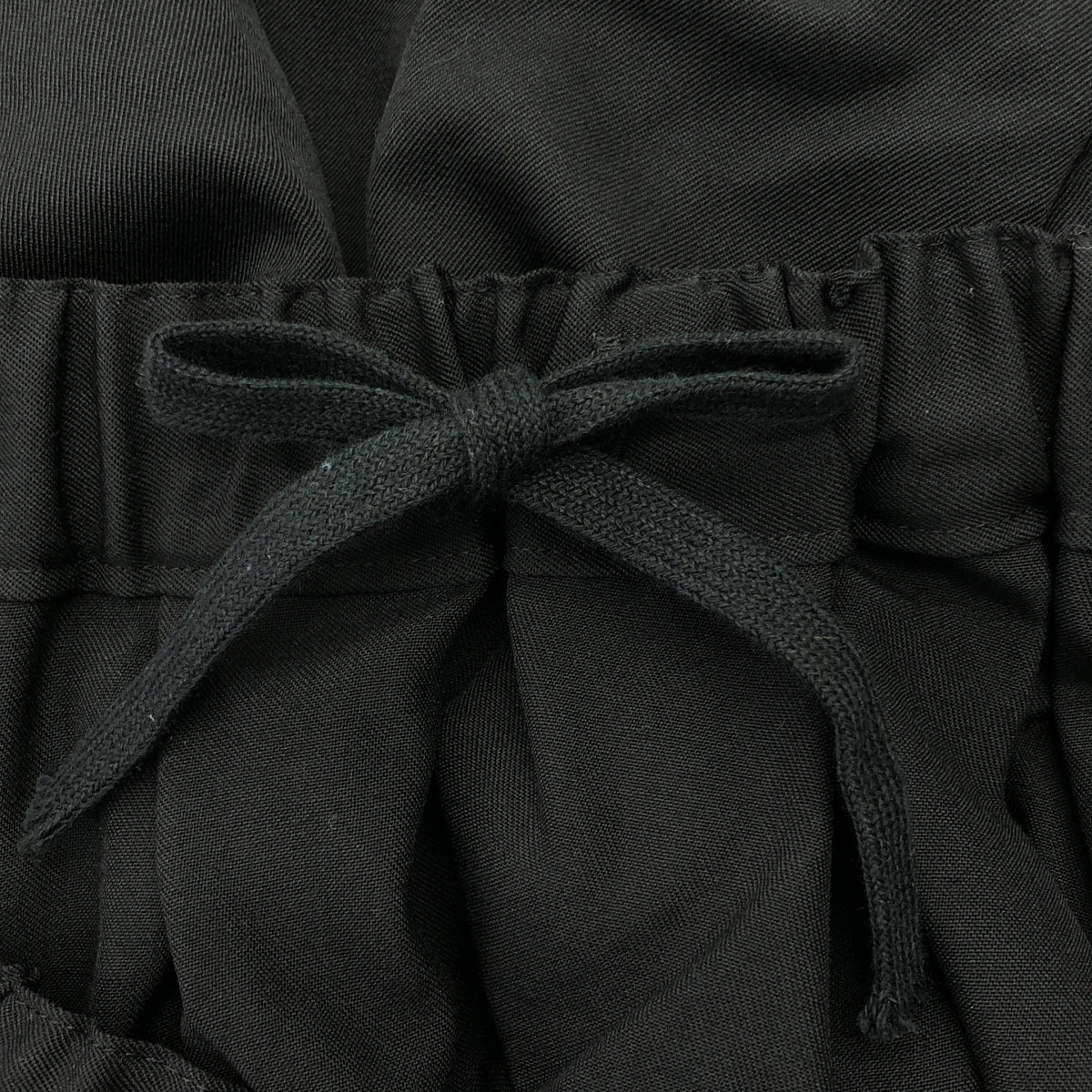 COMME des GARCONS COMME des GARCONS / 콤콤 | 2021SS | 드로스트링 와이드 사루엘 이지 팬츠 | M |