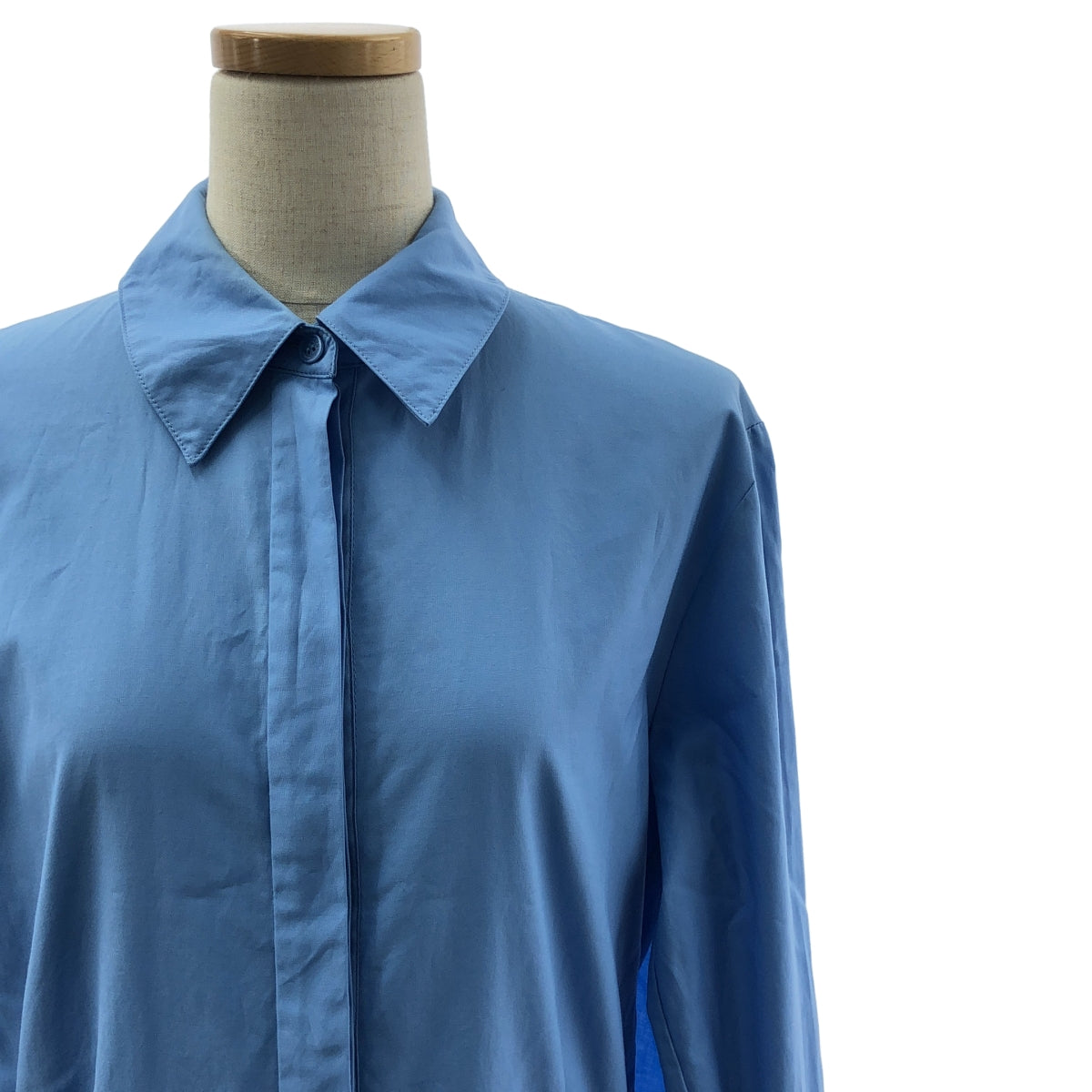 STELLA McCARTNEY | 棉質喇叭襯衫裙 | 尺寸 40 | 淺藍色 | 女款