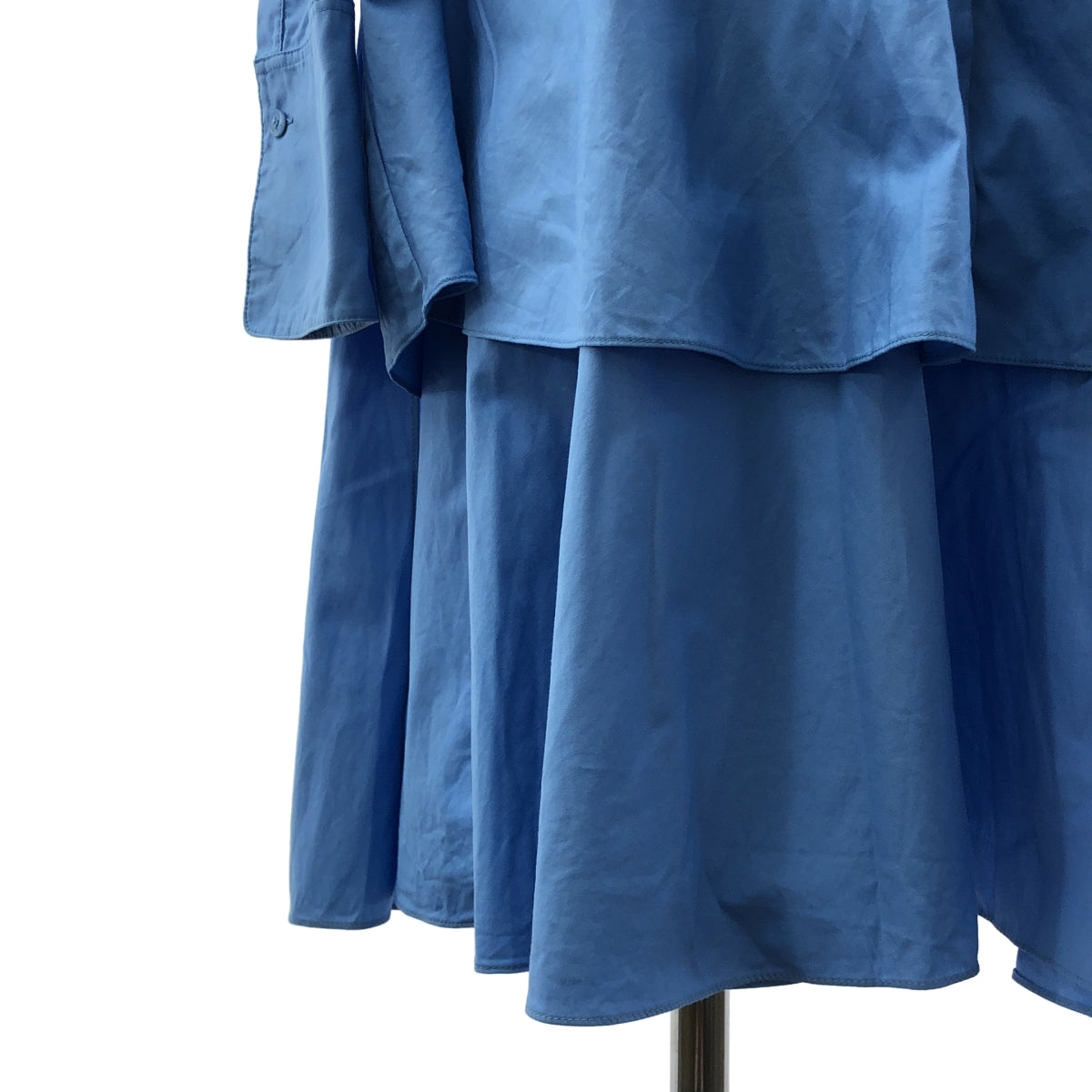 STELLA McCARTNEY | 棉質喇叭襯衫裙 | 尺寸 40 | 淺藍色 | 女款