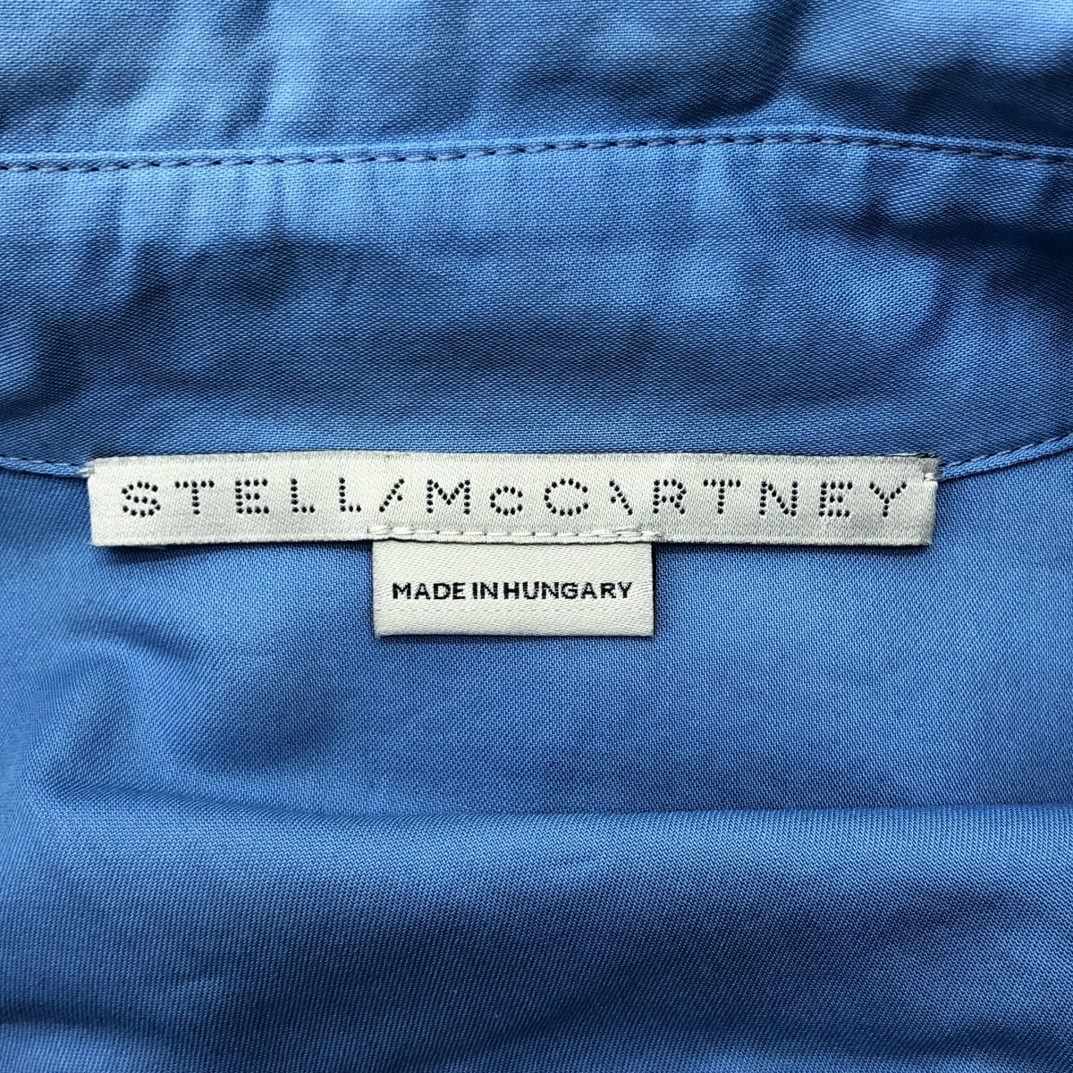 STELLA McCARTNEY / 스텔라 맥카트니 | 코튼 플레어 셔츠 원피스 | 40 | 라이트 블루 | 여성