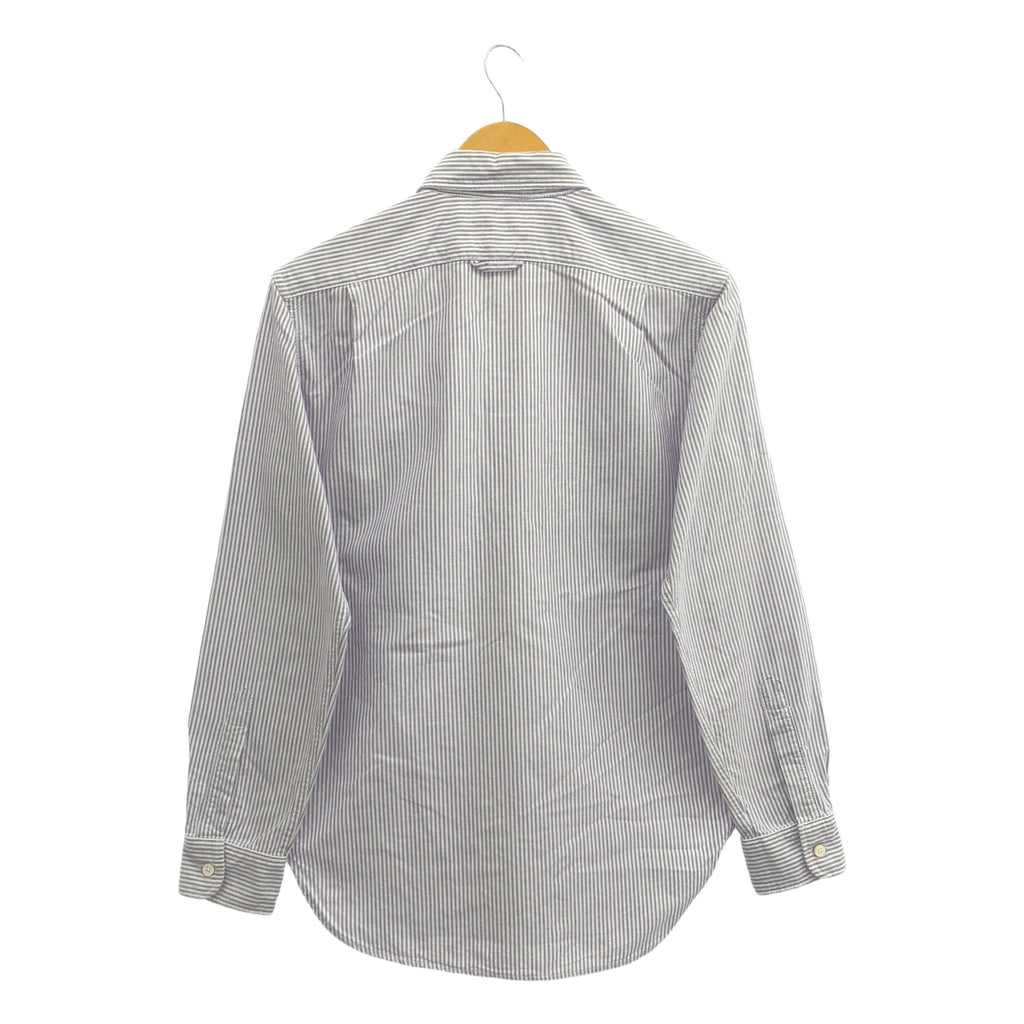 Engineered Garments / エンジニアドガーメンツ | × BEAMS PLUS USA製 19th Button Down Shirt ストライプ シャツ | XS | ホワイト/パープル | メンズ