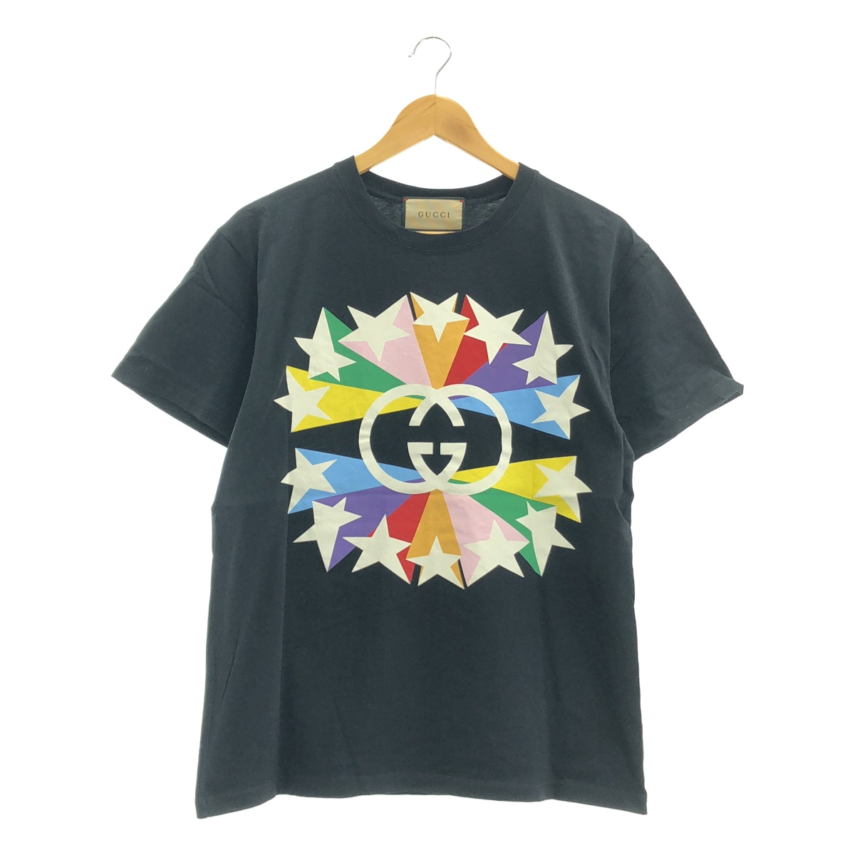 GUCCI / グッチ | インターロッキングロゴ プリント Tシャツ カットソー | XS | メンズ