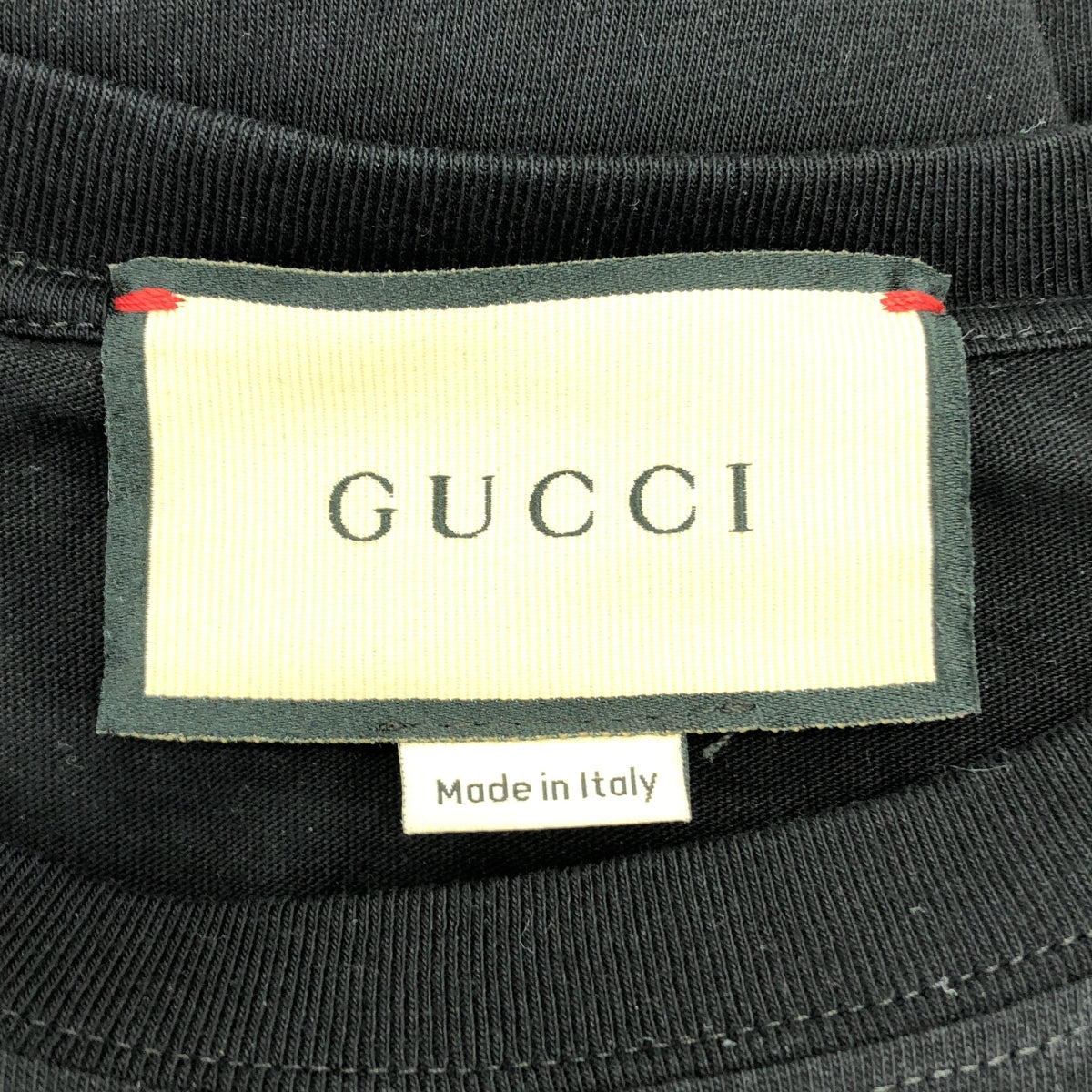 GUCCI / グッチ | インターロッキングロゴ プリント Tシャツ カットソー | XS | メンズ