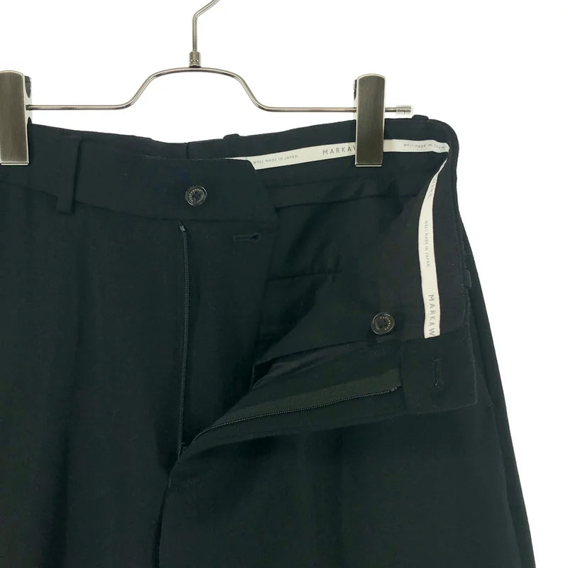 MARKAWARE / マーカウェア | 2025AW | オーガニックウール ワイドパンツ | 1 | メンズ