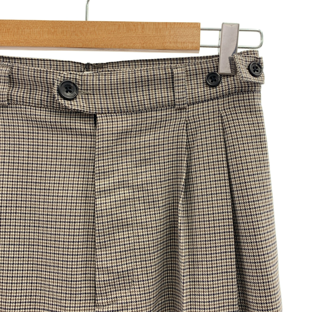 RHC Ron Herman | 槍枝俱樂部格紋褶襉褲 | S 碼 |