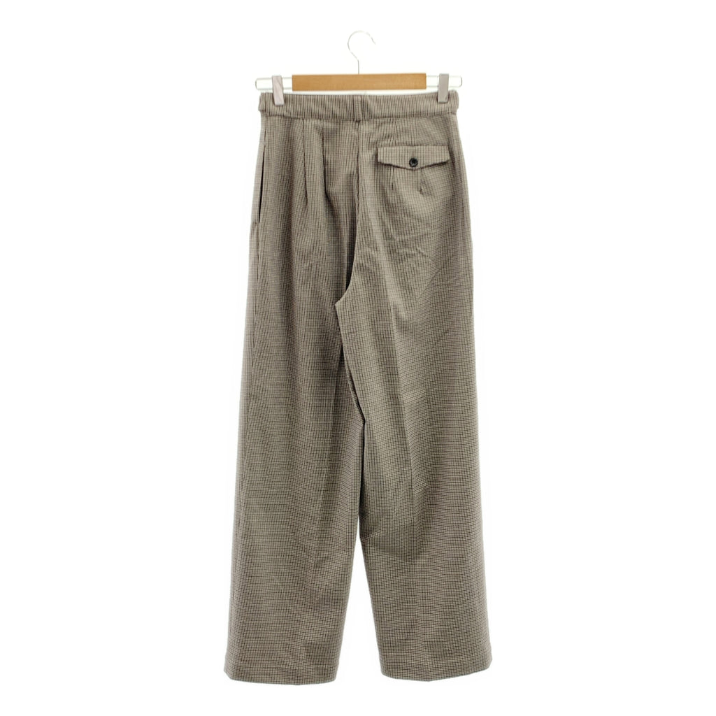 RHC Ron Herman | 槍枝俱樂部格紋褶襉褲 | S 碼 |