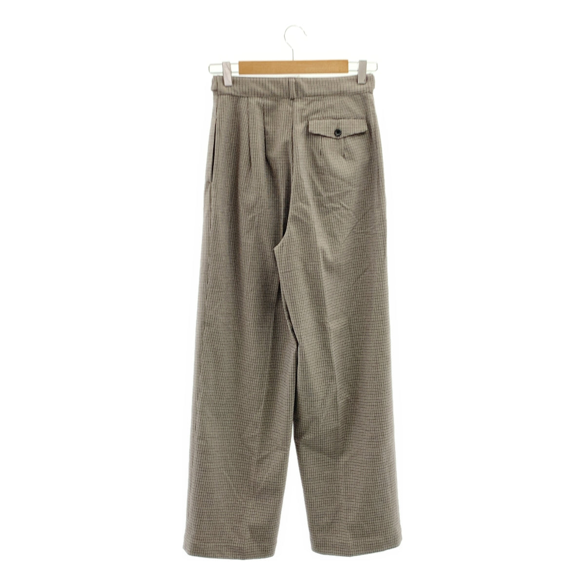 RHC Ron Herman | 槍枝俱樂部格紋褶襉褲 | S 碼 |