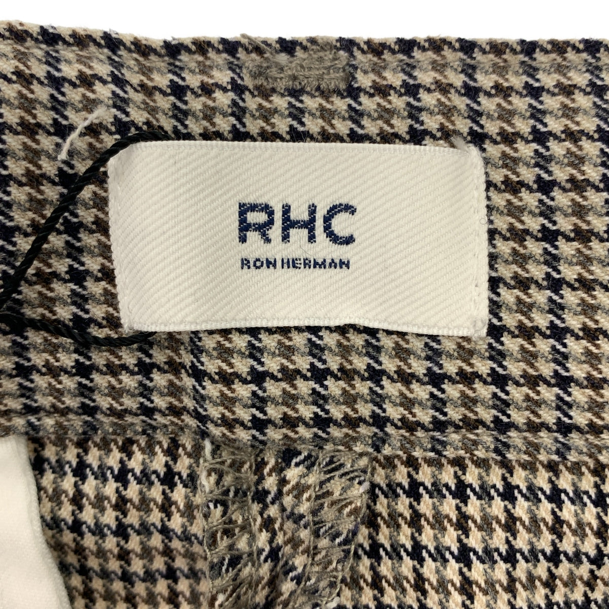 RHC Ron Herman | 槍枝俱樂部格紋褶襉褲 | S 碼 |