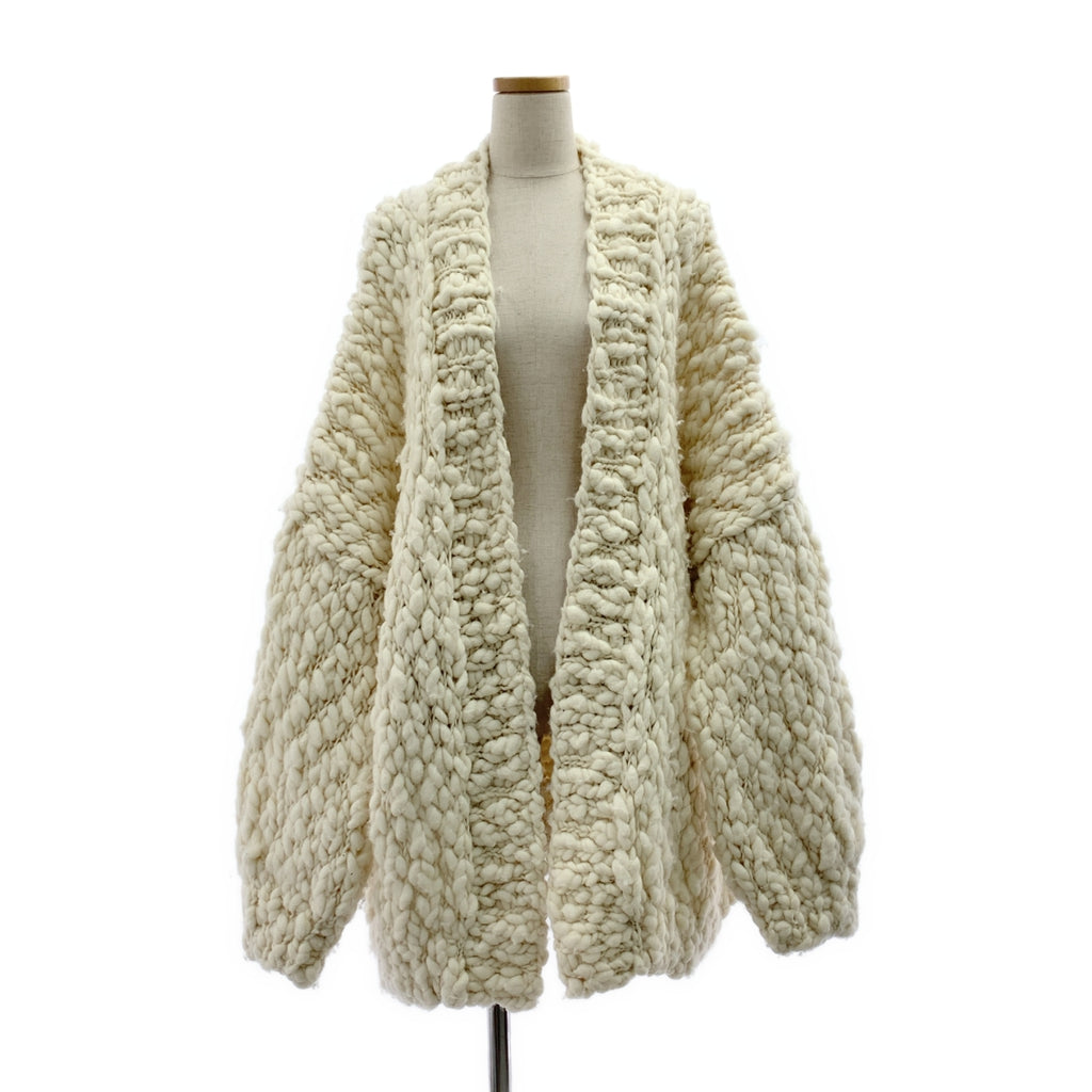 I Love Mr Mittens / アイラブミスターミトンズ | ウール ローゲージ カーディガン | F |