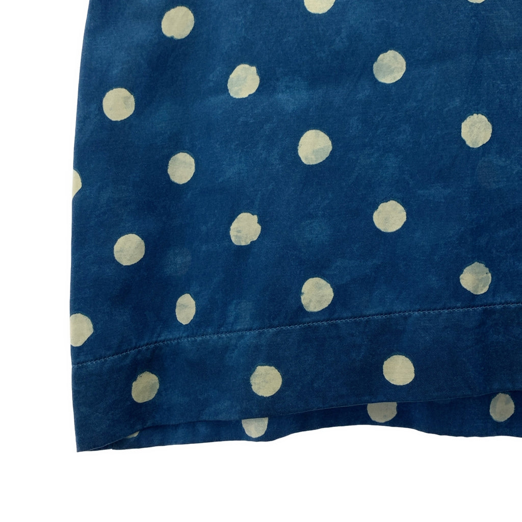 45r / 포티파이브아르 | 큐프라 코튼 도트 풀오버 민소매 블라우스 | 2 |