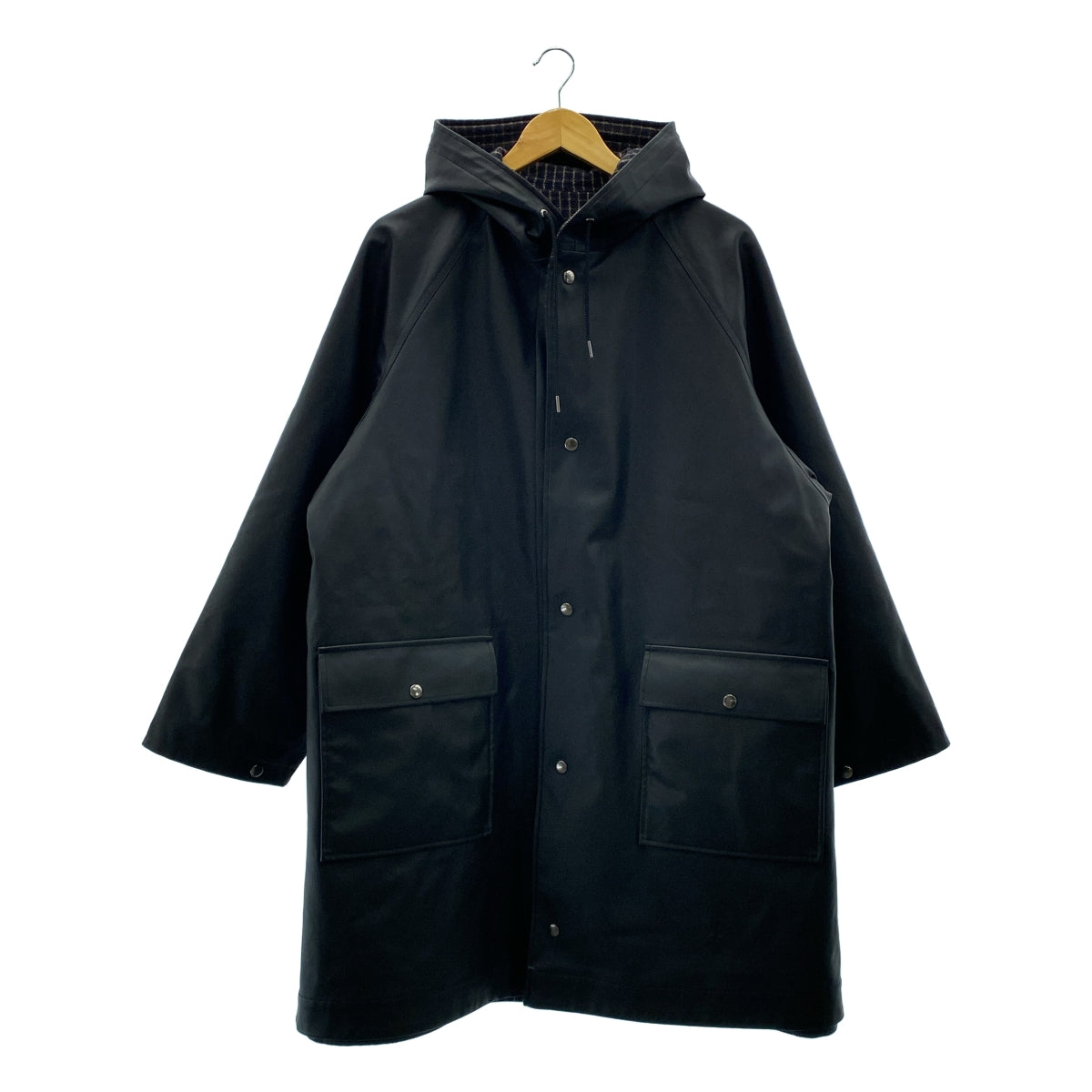 HEUGN / Yugen | Elmer REVERSIBLE 050 雙面連帽外套 | 2 碼 | 黑色 | 男款