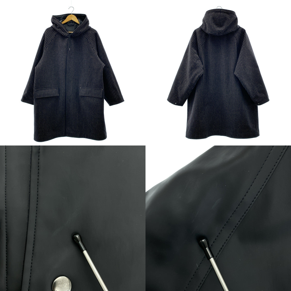 HEUGN | Elmer REVERSIBLE 050 雙面連帽外套 | 尺寸 2 | 男款