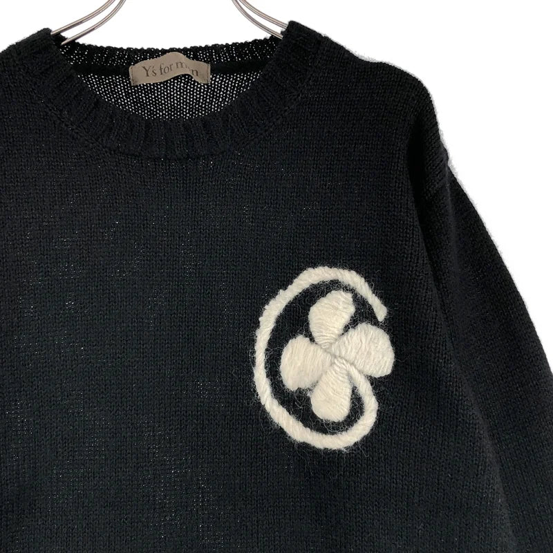 Y's for men / ワイズフォーメンヨウジヤマモト | 2004AW | ウール モヘヤ クルーネック ニット セーター | 3 | メンズ