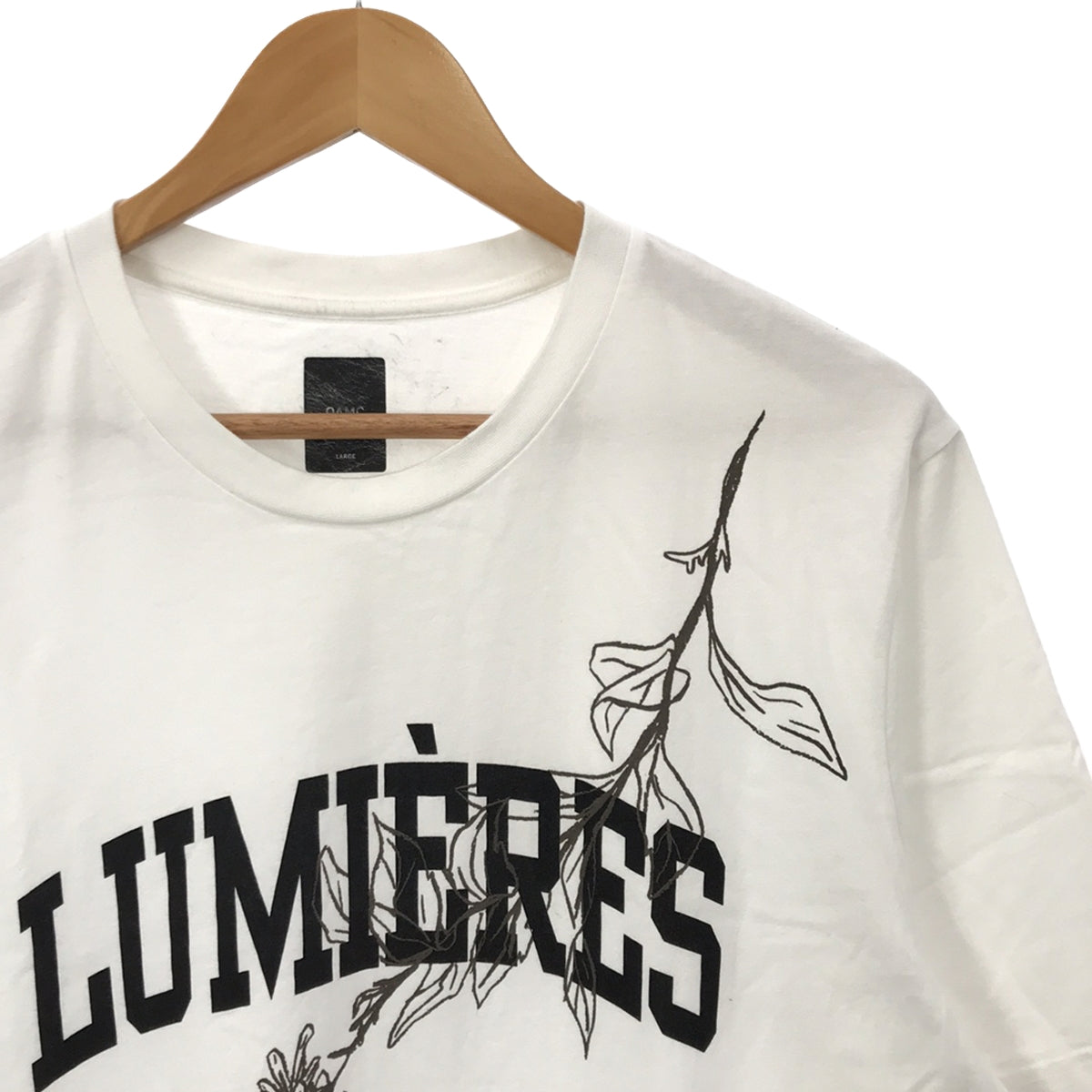 OAMC / OAMC | LUMIERES / Crew neck printed T-shirt | L | Men's