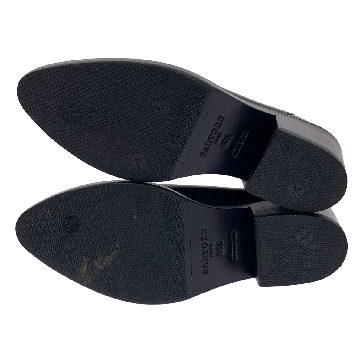 SARTORE | 皮革繫帶短靴 | 尺寸 35 1/2 | 女款