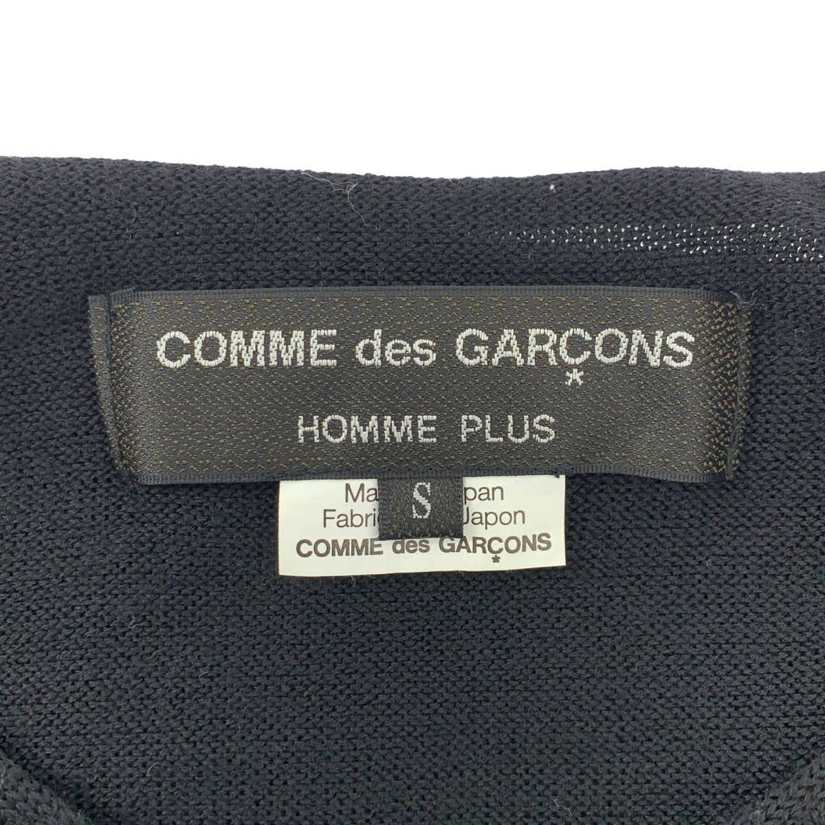 COMME des GARÇONS HOMME PLUS | 2009春夏 |羊毛圓點貼片圓領毛衣| SHOPBOP S 號 |男士