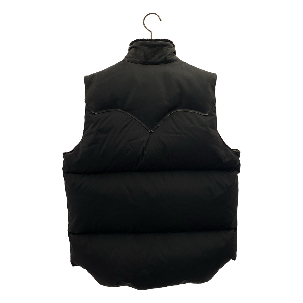 Rocky Mountain Featherbed | CHRISTY VEST 皮革飾邊羽絨背心 | 40碼 | 男士