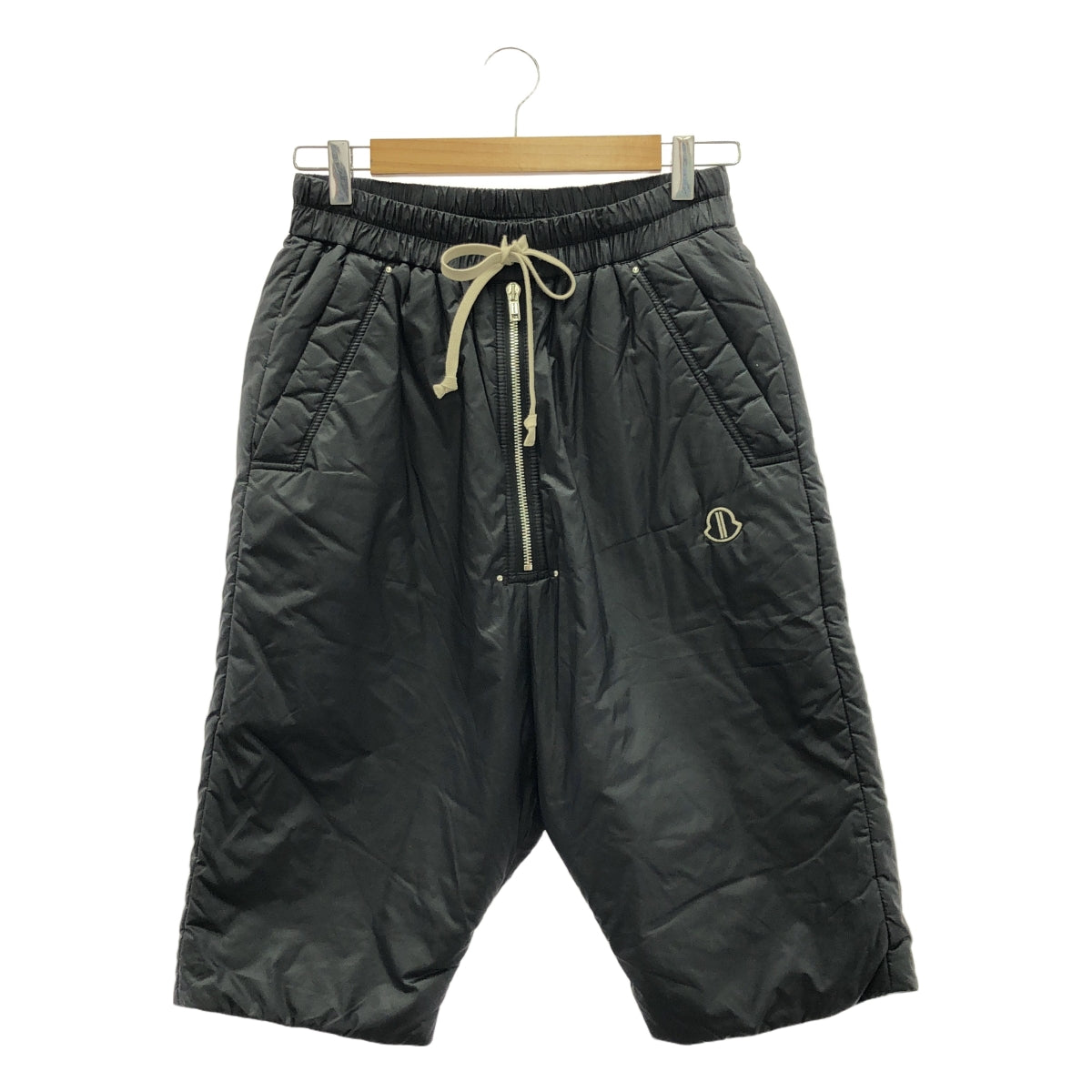 [狀況良好] MONCLER | 2020AW | × Rick Owens Pantalone 百慕達短褲 | S | 黑色 | 男款