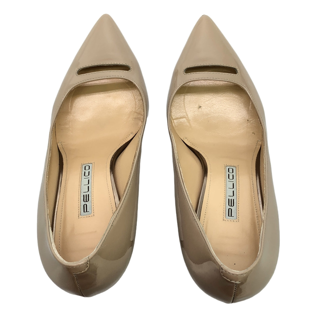 【미품】 PELLICO / 페리코 | ANDREA 80SC 펌프스 | 35 | 베이지 | 여성