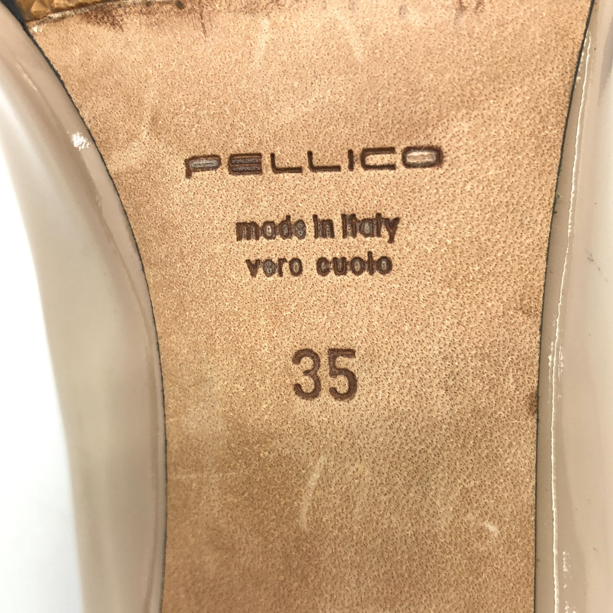 【美品】  PELLICO / ペリーコ | ANDREA 80SC パンプス | 35 | ベージュ | レディース
