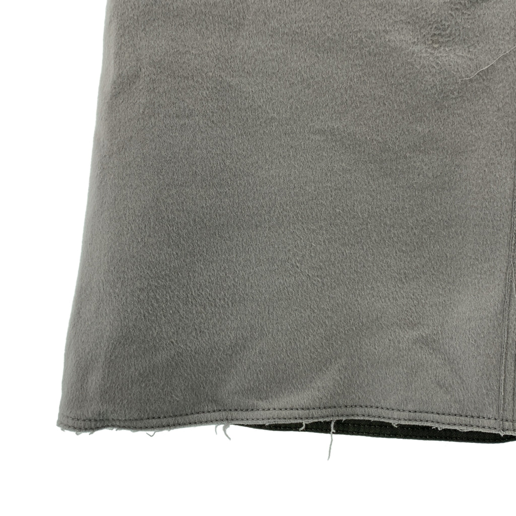 Drawer / ドゥロワー | ウール カシミヤ混 カットオフ ロングスカート | 38 | レディース