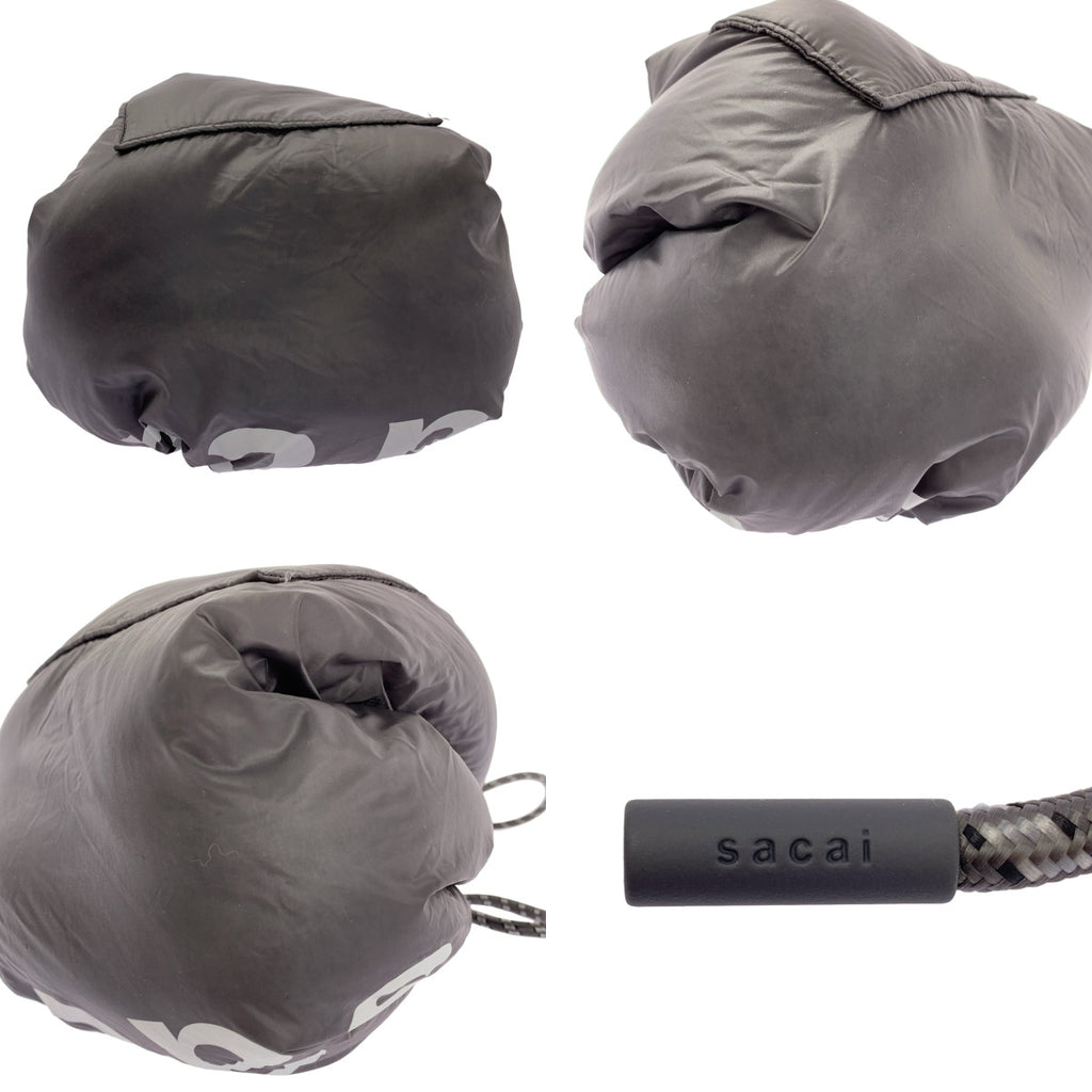 sacai / サカイ | 2022AW | Dumpling Bag / リバーシブル ドローストリング ショルダーバッグ | OS | レディース