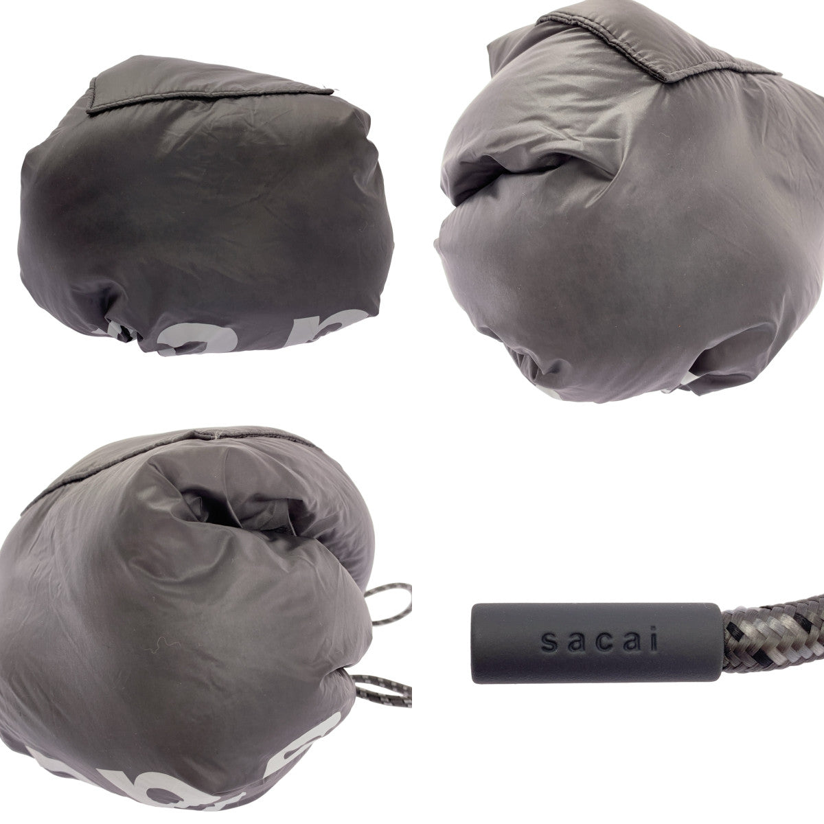 sacai / サカイ | 2022AW | Dumpling Bag / リバーシブル ドローストリング ショルダーバッグ | OS | レディース
