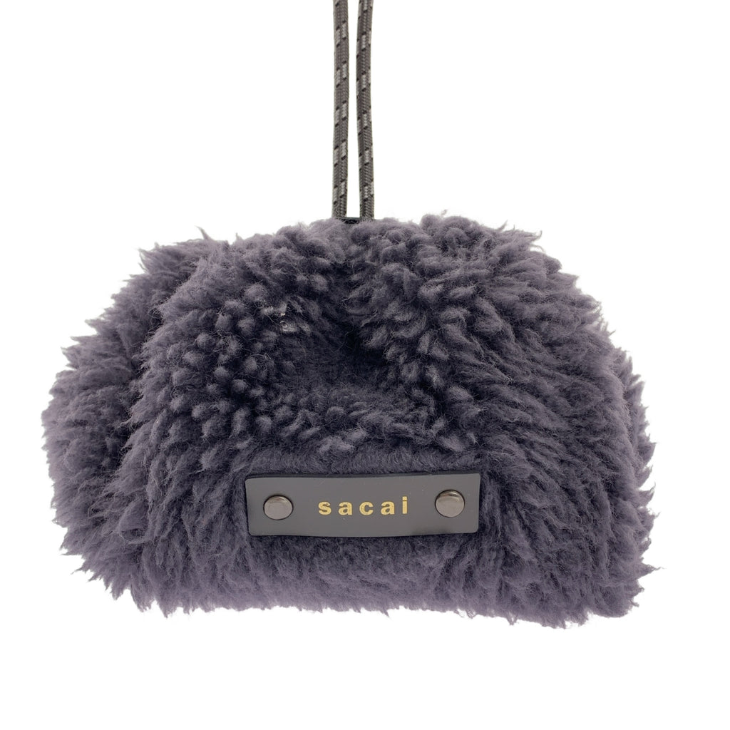 sacai / サカイ | 2022AW | Dumpling Bag / リバーシブル ドローストリング ショルダーバッグ | OS | レディース