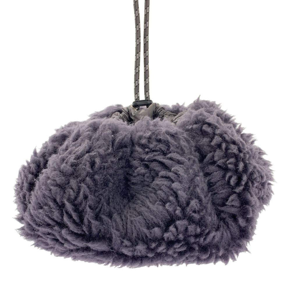 sacai / サカイ | 2022AW | Dumpling Bag / リバーシブル ドローストリング ショルダーバッグ | OS | レディース