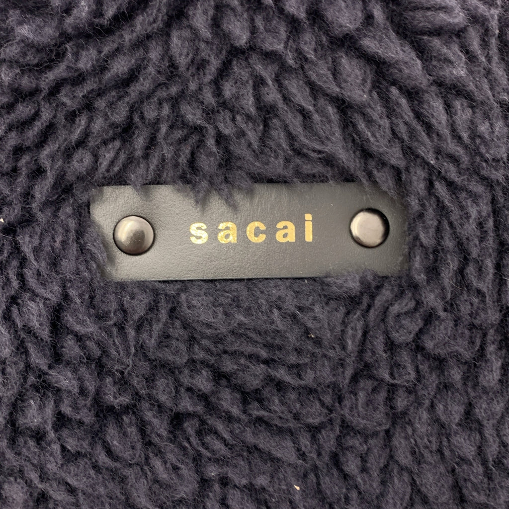 sacai / サカイ | 2022AW | Dumpling Bag / リバーシブル ドローストリング ショルダーバッグ | OS | レディース