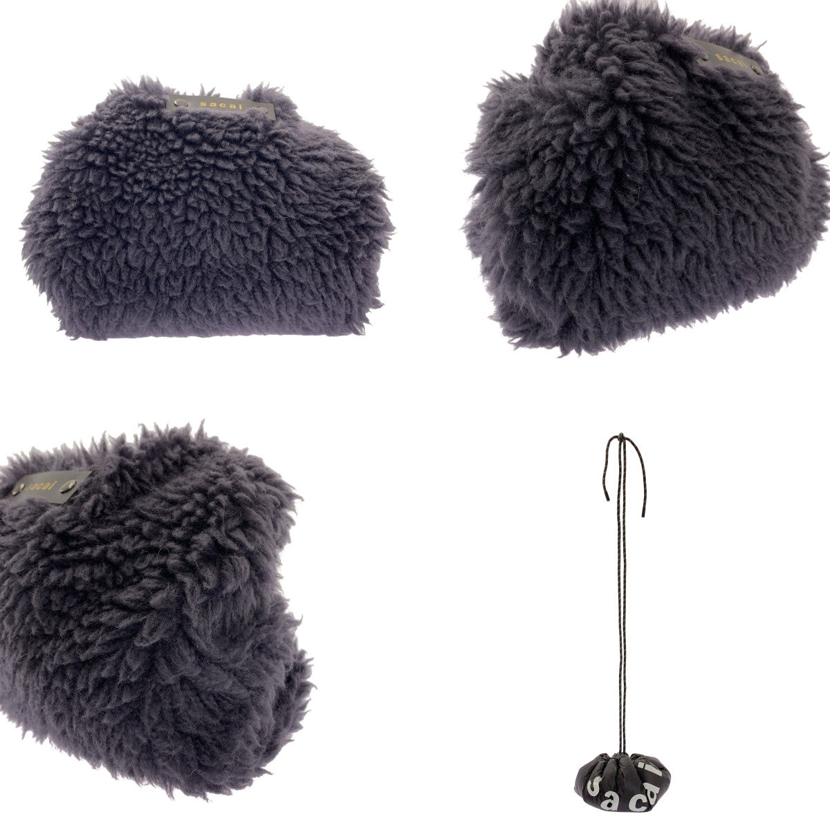 バッグ 2022AW sacai 22-0430S Dumpling Bag sacai / サカイ | 2022AW | Dumpling Bag / リバーシブル ドロー