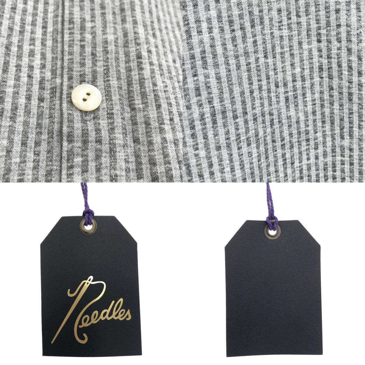 美品】 Needles / ニードルス | V Neck Cardigan - C/PE Sucker Jersey / パピヨン シアサ – KLD