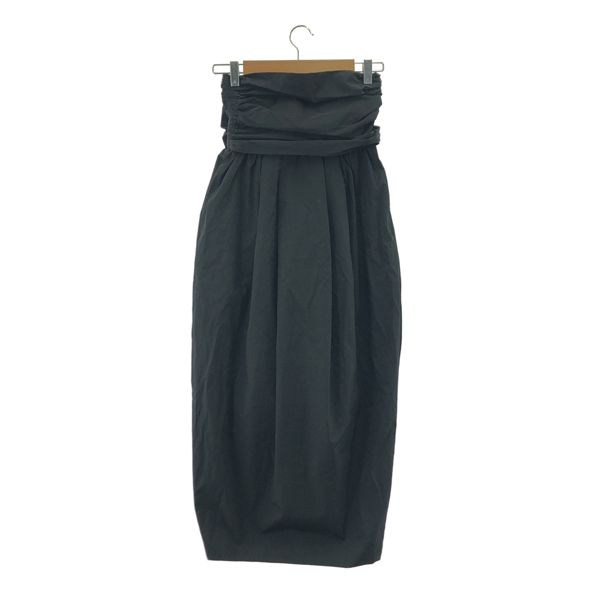 [新品] ETRE TOKYO | 腰帶兩穿長裙 | S尺寸 | 黑色 | 女款