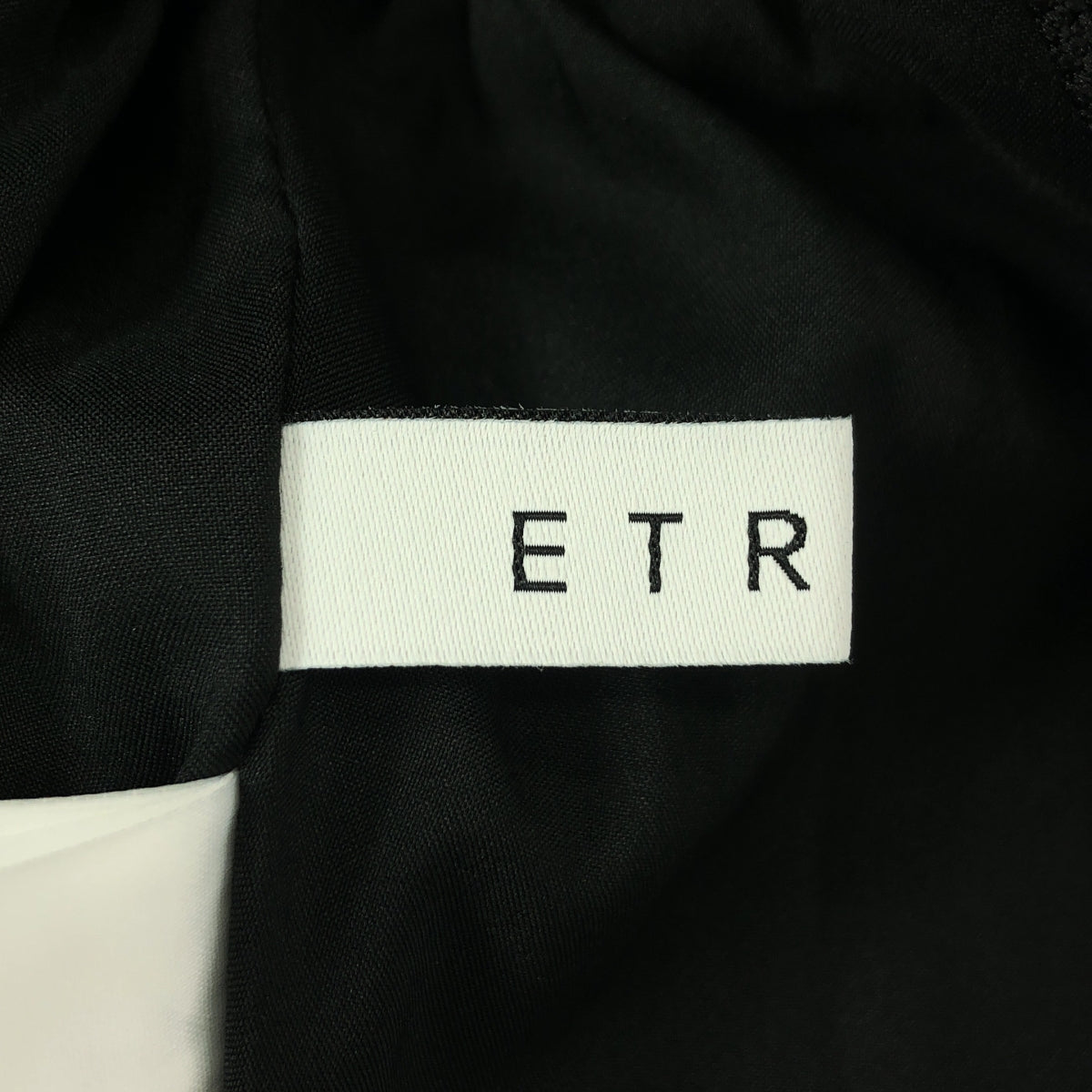 [新品] ETRE TOKYO | 腰帶兩穿長裙 | S尺寸 | 黑色 | 女款