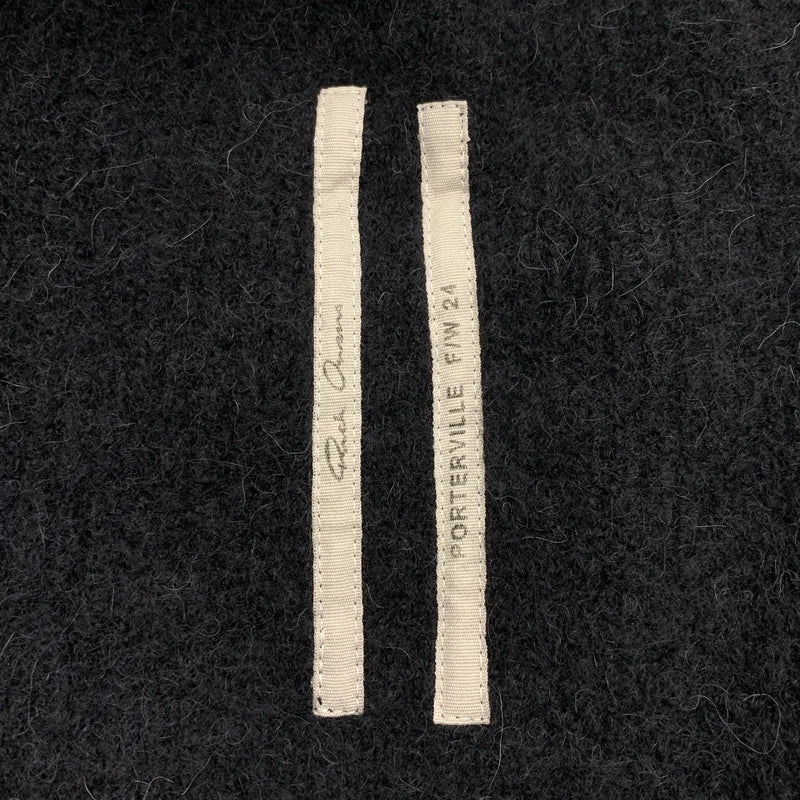 Rick Owens / リックオウエンス | 2024AW | Gimp Oversize Hoodie アルパカ ニット フルジップジャケット | F | メンズ