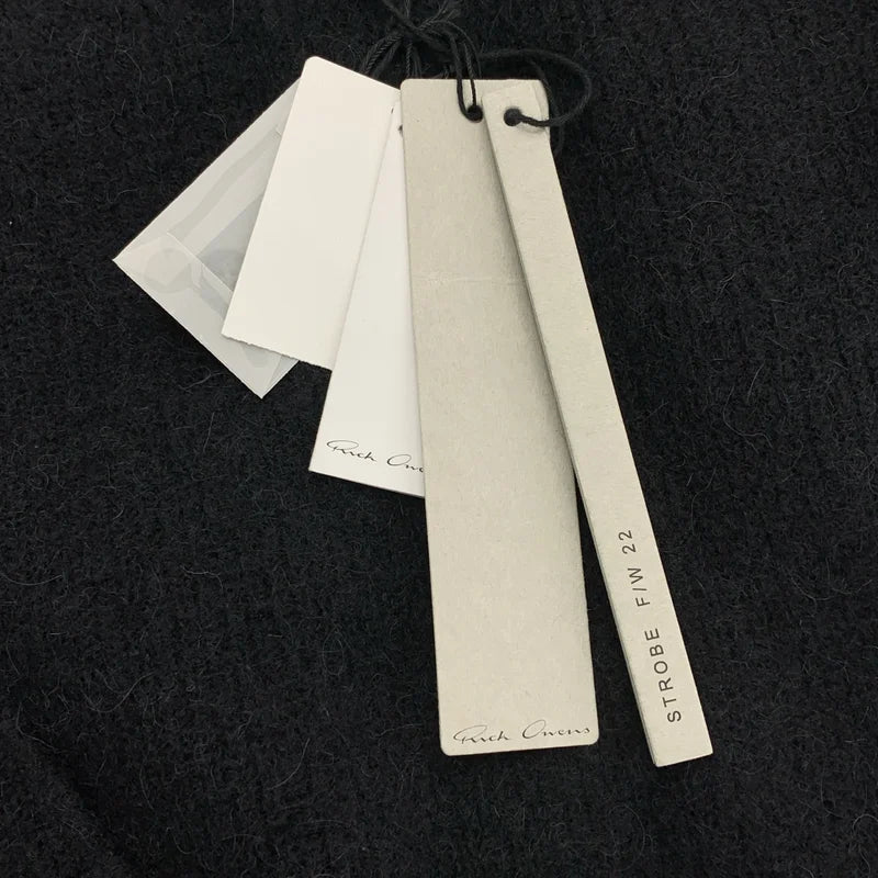 Rick Owens / リックオウエンス | 2024AW | Gimp Oversize Hoodie アルパカ ニット フルジップジャケット | F | メンズ