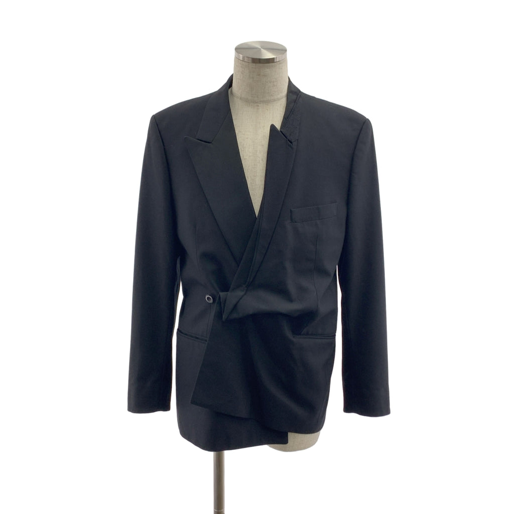 MARINA YEE / マリナ・イー | UPCYCLE COLLECTION  Wrap Smoking Jacket | 1 | ブラック | メンズ