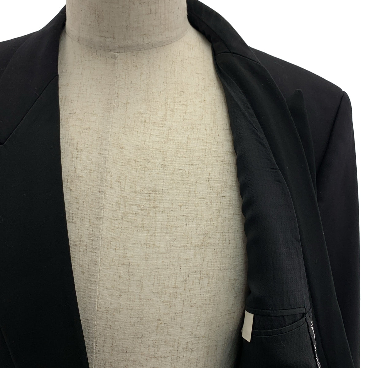 MARINA YEE / 마리나 이 | UPCYCLE COLLECTION Wrap Smoking Jacket | 1 | 블랙 | 남성