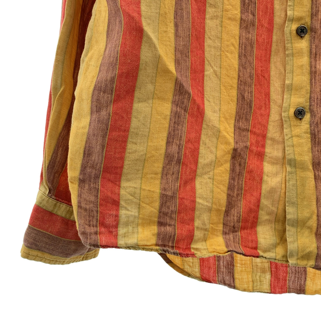 Paul Smith | 亞麻條紋襯衫 | L碼 | 男士